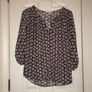 Cold shoulder blouse